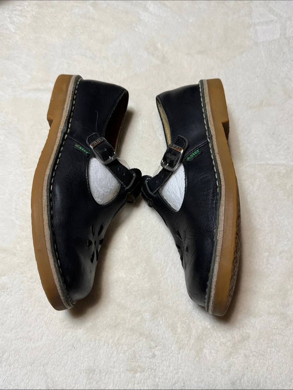 Aster Maryjane rubber sole leather flat Size 36 (us6)